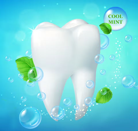 PREMIUM MINT FRESHENS & CLEARS TOXINS