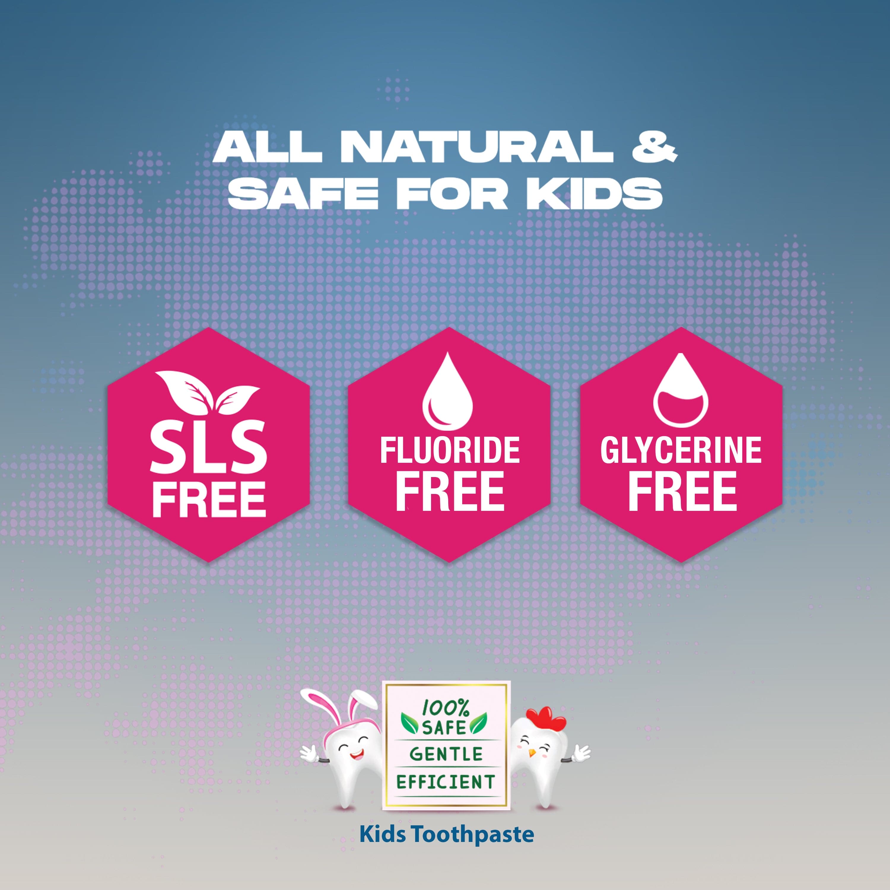 Bentodent Junior Splashin Mango Toothpaste - Natural & Fluoride Free - bentodent x idonaturals