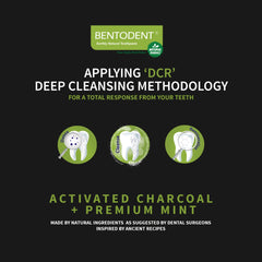 Teeth Whitening Duo - Charcoal toothpaste & Charcoal toothbrush - Indian Dental Organization