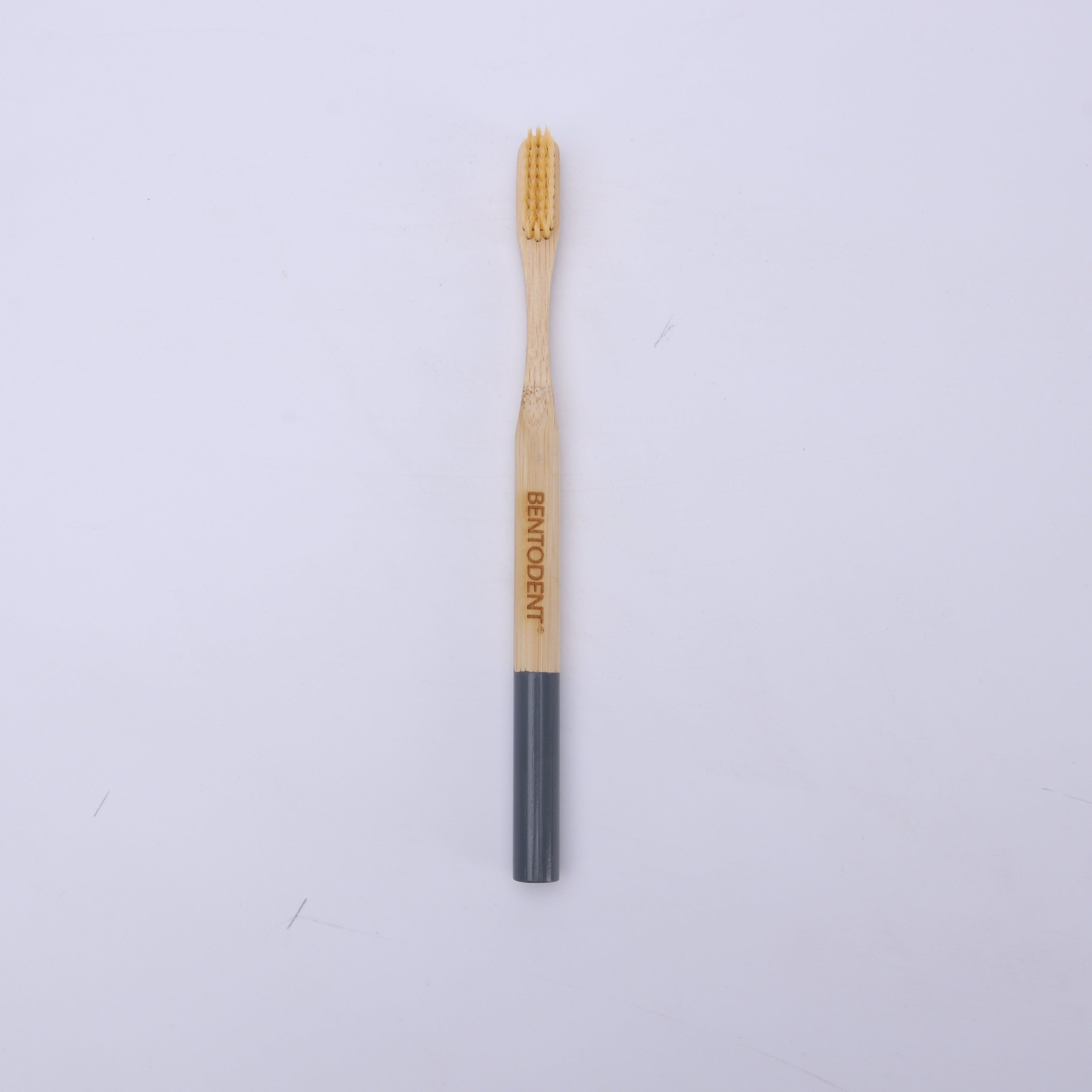 Bentodent Eco Brush Bamboo Toothbrush (non - charcoal) - bentodent x idonaturals