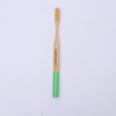 Bentodent Eco Brush Bamboo Toothbrush (non - charcoal) - bentodent x idonaturals